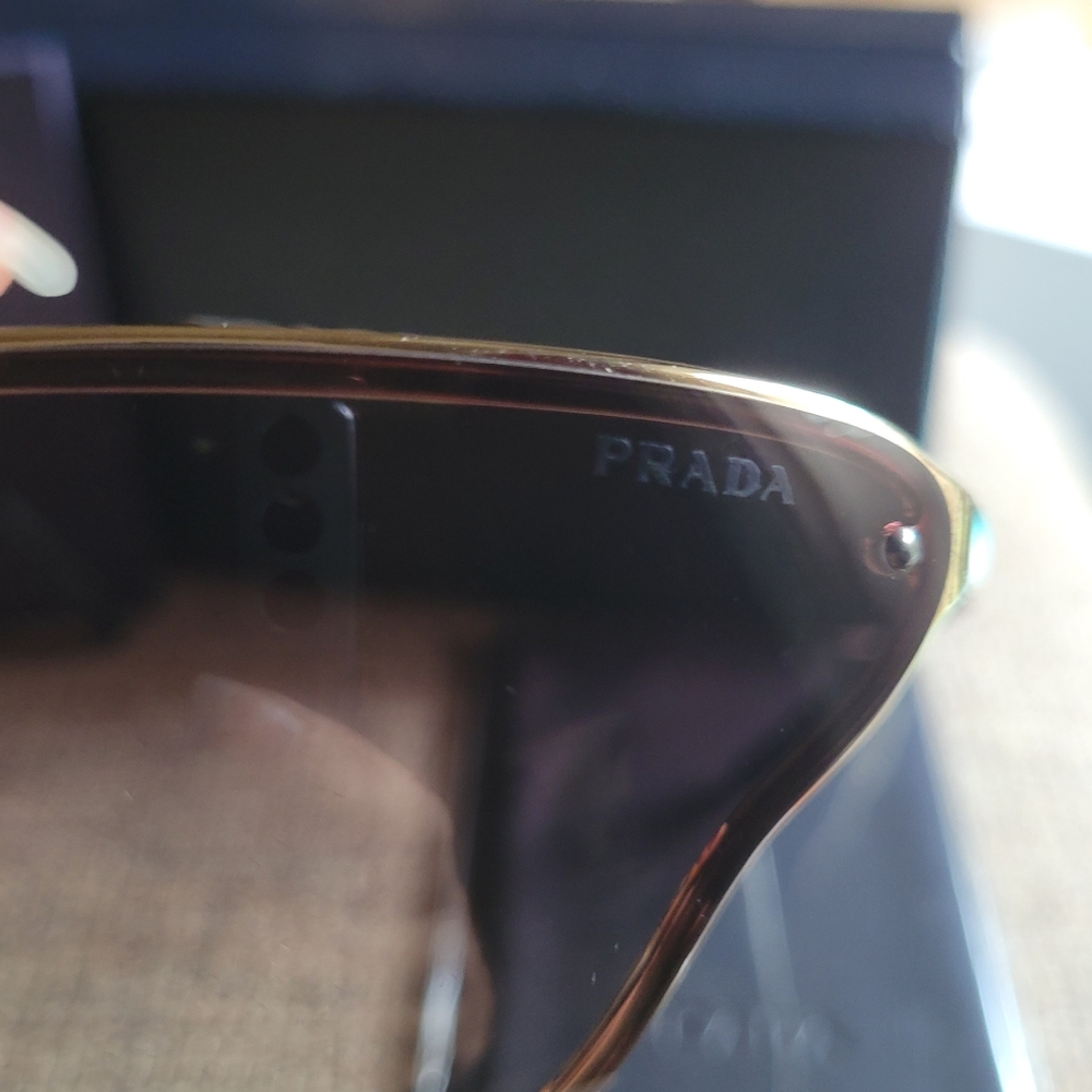 Prada Butterfly Sunglasses SPR74vs (217) - Picture 10 of 14